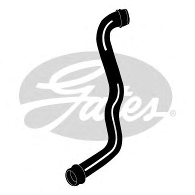 3954 (4275-13954)  Патрубок системи охолодження GATES1