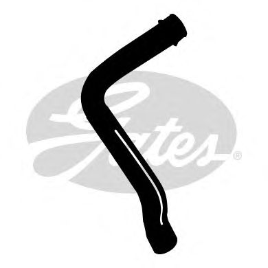 3958 (4275-13958)  Патрубок системи охолодження GATES1