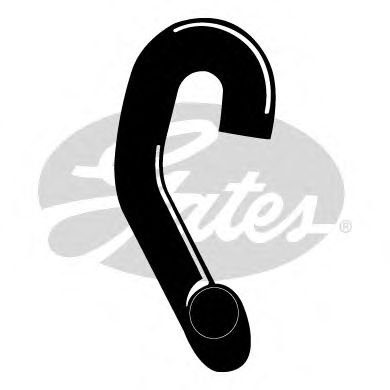 3966 (4275-13966)  Патрубок системи охолодження GATES1