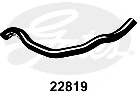 22819 (4275-22819)  Патрубок системи охолодження GATES1