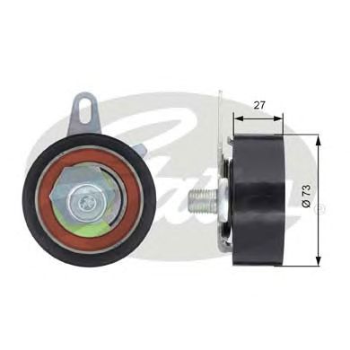 T43036 (7784-21029)  Натяжний ролик ременя ГРМ GATES POWERGRIP TENSIONER1