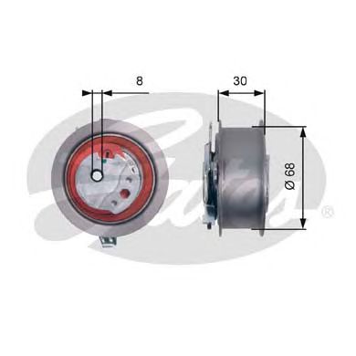 T43219 (7784-21161)  Натяжний ролик ременя ГРМ GATES POWERGRIP TENSIONER1