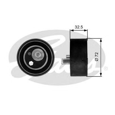 T41082 (7786-21131)  Натяжний ролик ременя ГРМ GATES POWERGRIP TENSIONER1