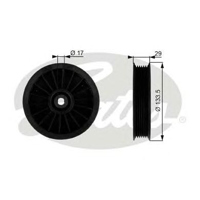 T38034 (7803-21034)  Обвідний ролик GATES DRIVEALIGN MV IDLER1