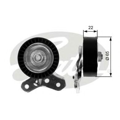 T36106 (7803-21206)  Обвідний ролик GATES DRIVEALIGN MV IDLER1
