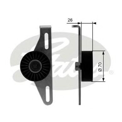 T38484 (7808-21384)  Механізм натягу ременя GATES DRIVEALIGN MV TENS1