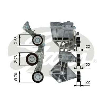 T39064 (7808-21464)  Механізм натягу ременя GATES DRIVEALIGN MV TENS1