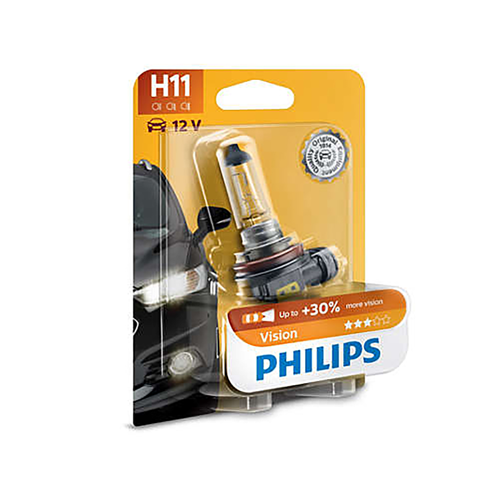 12362PRB1 (PHILIPS) H11 Vision 12V 55W PGJ19-2 Blst. 1 pc.1