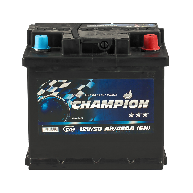 Black 50 Ah/12V Champion Euro (0)0