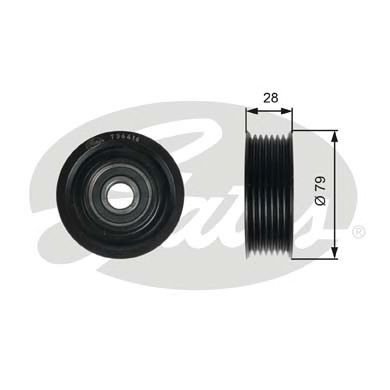 T36416 (7803-21516)  Обвідний ролик GATES DRIVEALIGN MV IDLER1