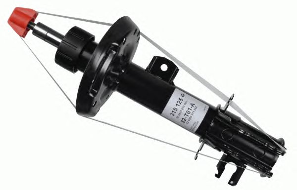 315 125 SACHS  -  Амортизатор (Twin-Tube: Gas)1