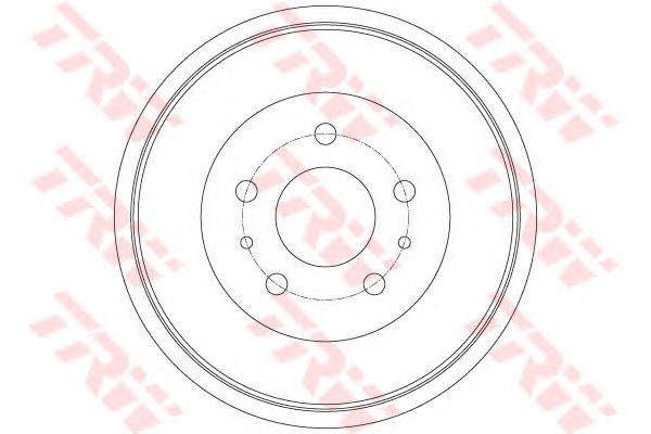 DB4427  TRW - Гальмівний барабан0