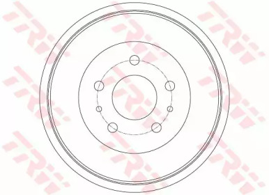 DB4427  TRW - Гальмівний барабан1