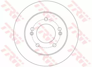 DF6144  TRW - Гальмівний диск1