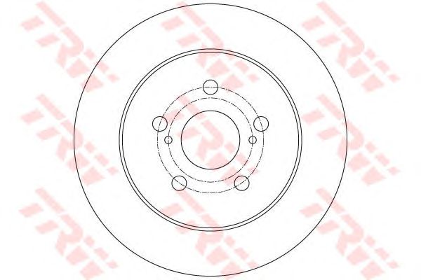 DF6145  TRW - Гальмівний диск1