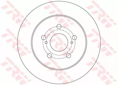 DF6145  TRW - Гальмівний диск1