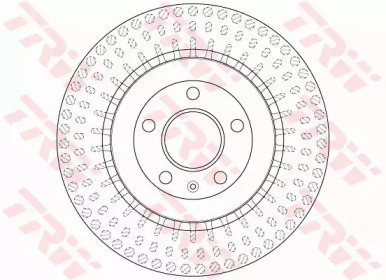 DF6175S  TRW - Гальмівний диск1