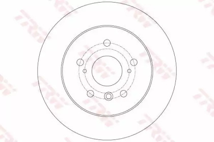 DF6176  TRW - Гальмівний диск1