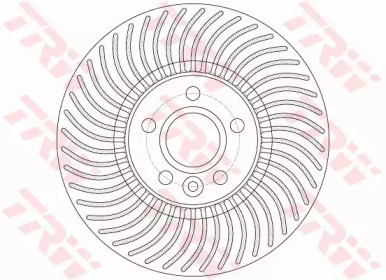 DF6185S  TRW - Гальмівний диск1
