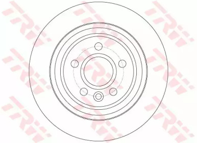DF6187  TRW - Гальмівний диск1