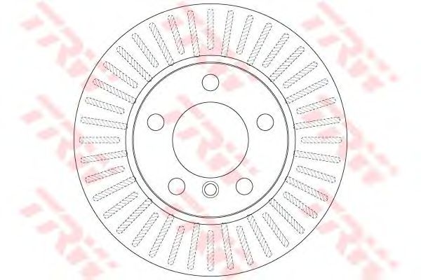 DF6255  TRW - Гальмівний диск0