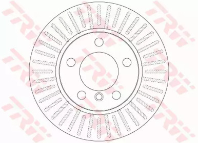 DF6255  TRW - Гальмівний диск1
