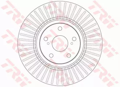 DF6268  TRW - Гальмівний диск1