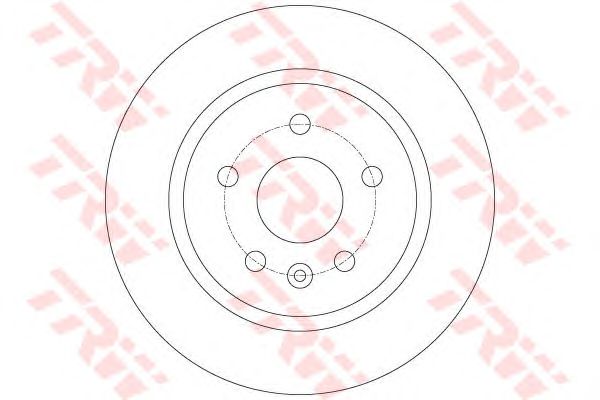 DF6340  TRW - Гальмівний диск0