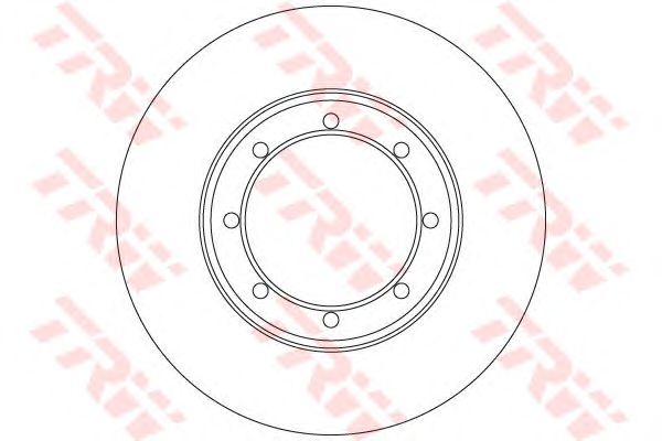 DF6372  TRW - Гальмівний диск1