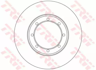 DF6372  TRW - Гальмівний диск1