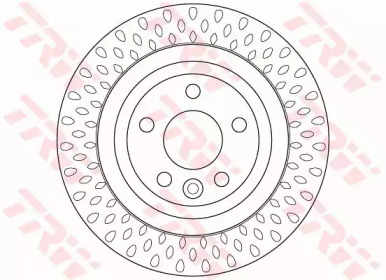 DF6387  TRW - Гальмівний диск1
