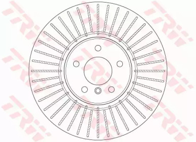 DF6408S  TRW - Гальмівний диск1