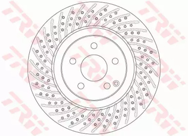 DF6433S  TRW - Гальмівний диск1