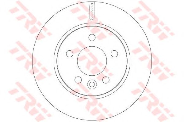DF6482  TRW - Гальмівний диск1