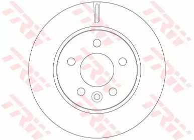 DF6482  TRW - Гальмівний диск1