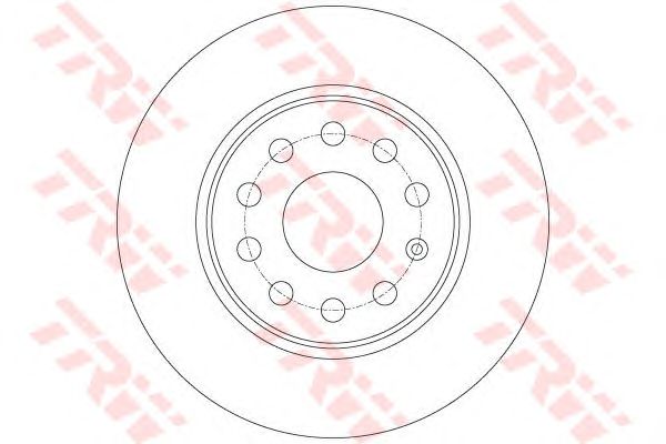 DF7911  TRW - Гальмівний диск0