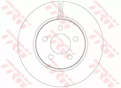DF6264  TRW - Гальмівний диск1
