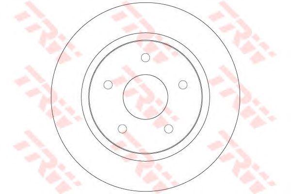 DF6325  TRW - Гальмівний диск1