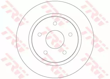 DF6325  TRW - Гальмівний диск1