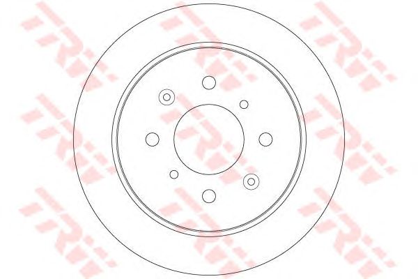 DF6378  TRW - Гальмівний диск1