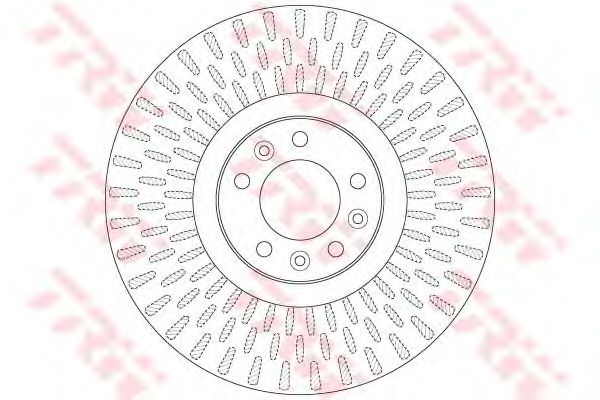 DF6427S  TRW - Гальмівний диск1