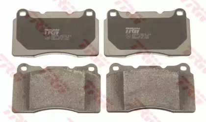 GDB2007  TRW - Гальмівні колодки до дисків1