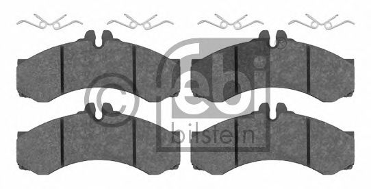 16164  FEBI - Гальмівні колодки до дисків1