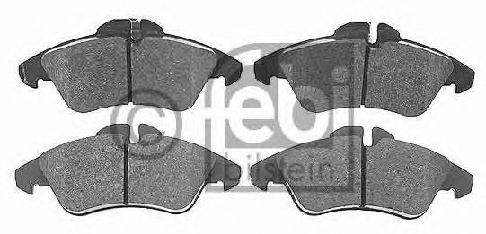 16251  FEBI - Гальмівні колодки до дисків1