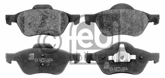 16435  FEBI - Гальмівні колодки до дисків1