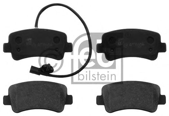 16843  FEBI - Гальмівні колодки до дисків1