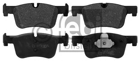 16884  FEBI - Гальмівні колодки до дисків1