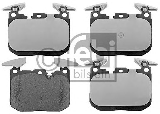 16902  FEBI - Гальмівні колодки до дисків1