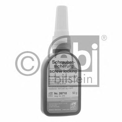 26710  (зелений) x10  FEBI - Фіксатор різьбових з'єднань, 50g1