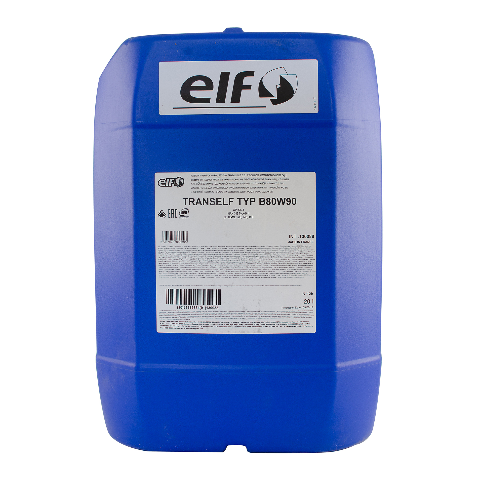 TRANSELF TYP B 80W90 20L1